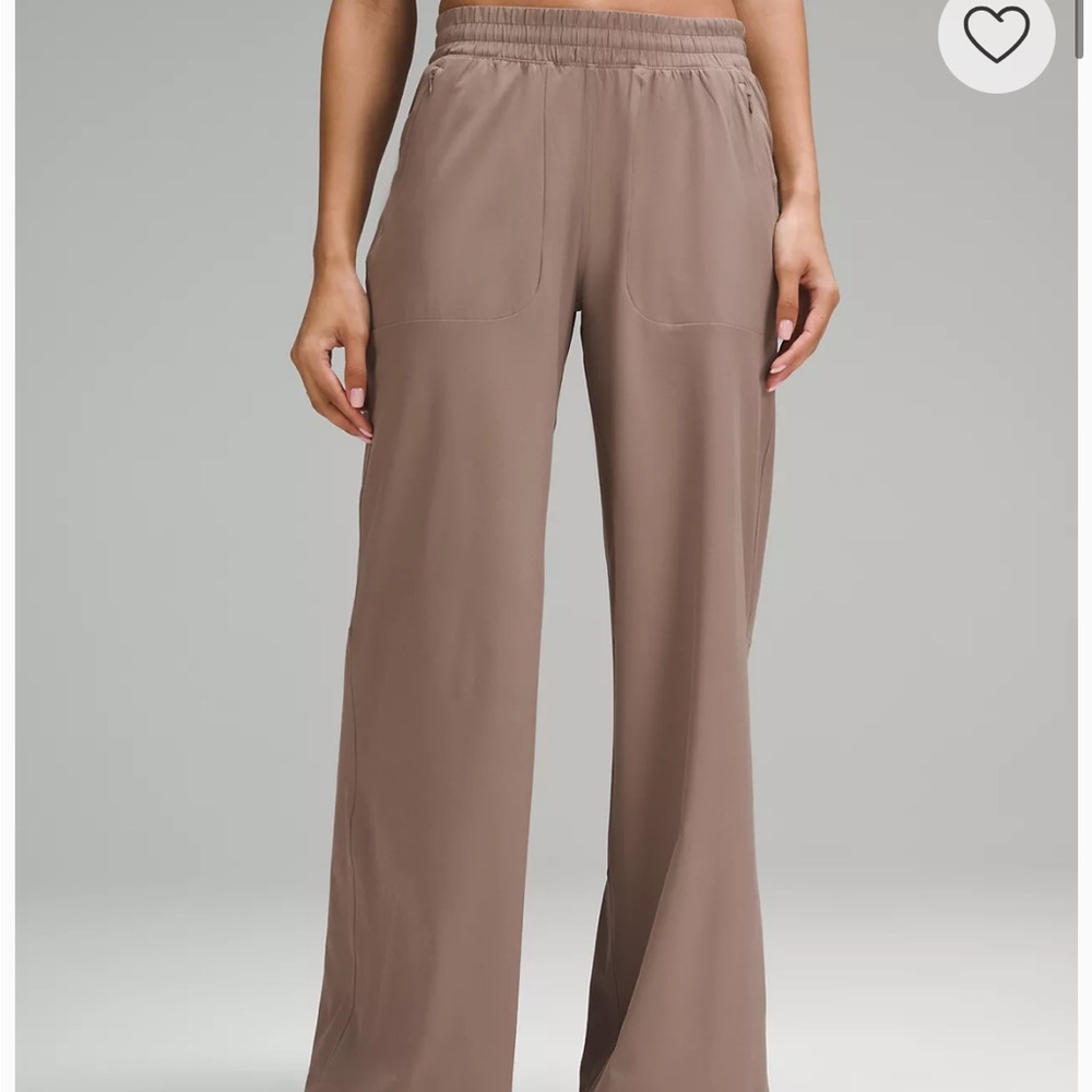 Lululemon Swift Mid-rise Wide-Leg Pant .